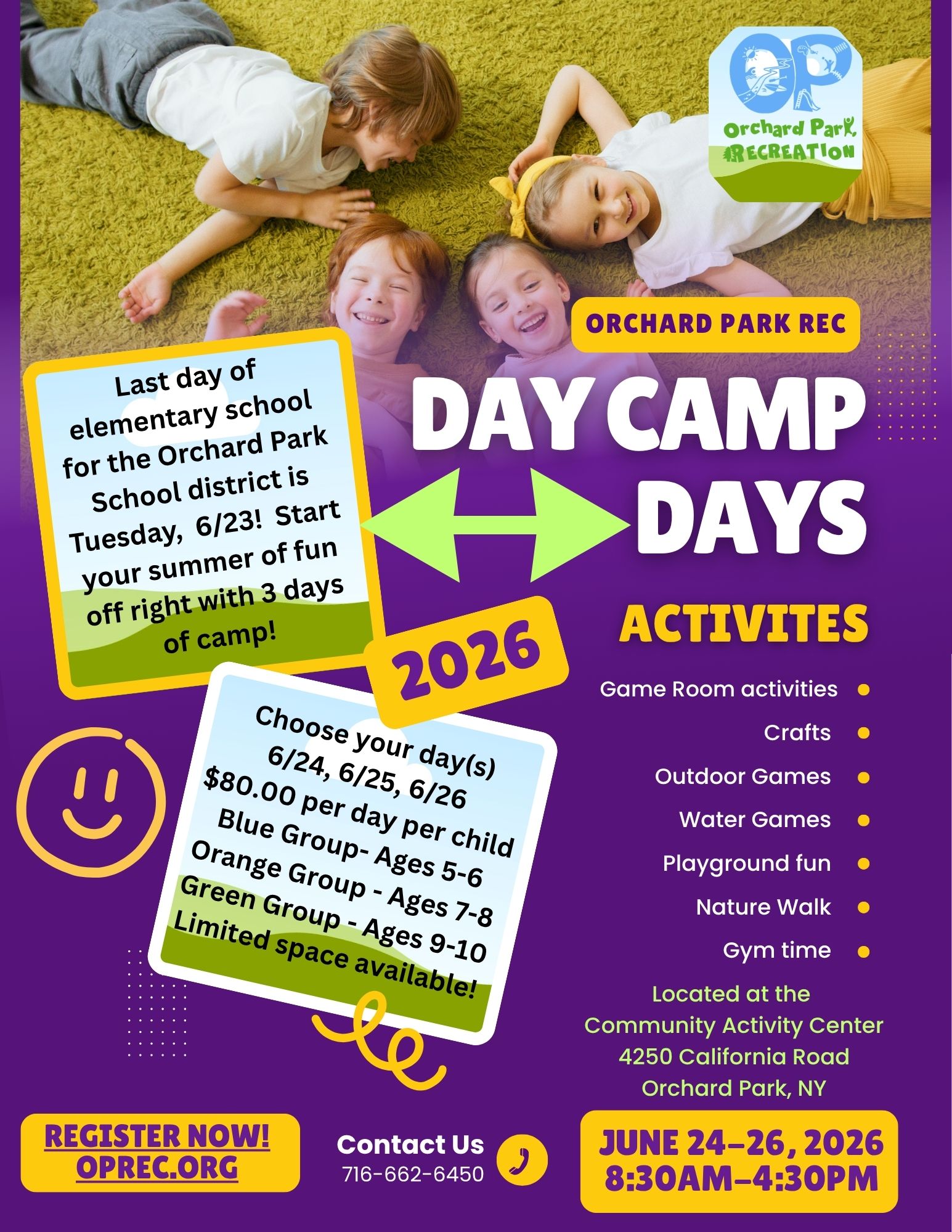 Day Camp Days!