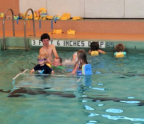 Orchard Park Recreation Bubble Belt swim