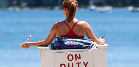 Waterfront Lifeguard training